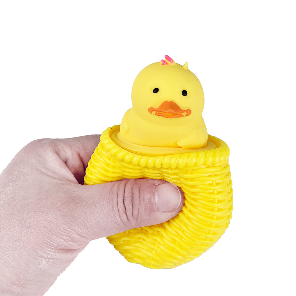 Stress Relief Funny Plastic 5*5cm Multi-color Squeeze Toy for 5 to 7 Years
