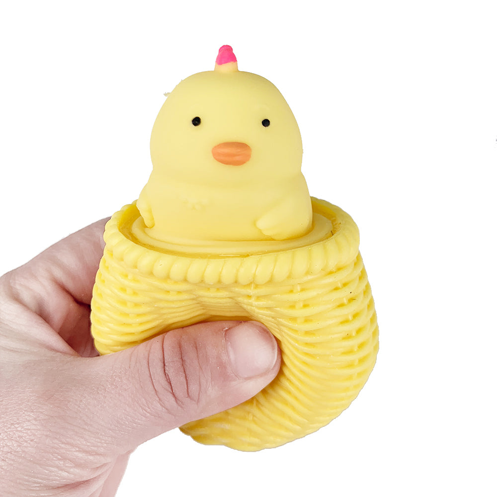 Stress Relief Funny Plastic 5*5cm Multi-color Squeeze Toy for 5 to 7 Years