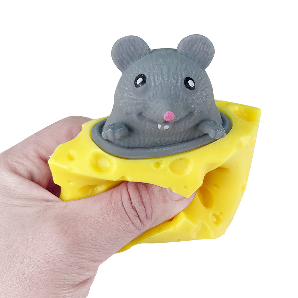 Stress Relief Funny Plastic 5*5cm Multi-color Squeeze Toy for 5 to 7 Years